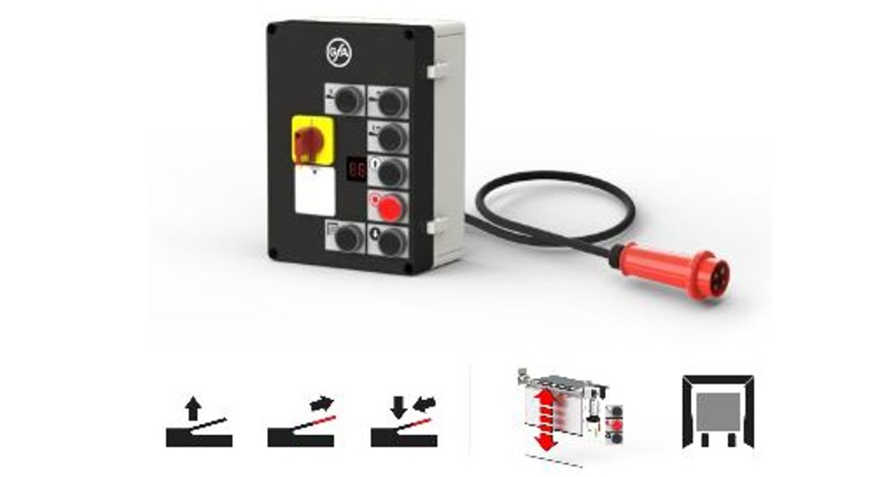 GfA-Elektromaten Standartsteuerung LB 700 für Ladebrücken